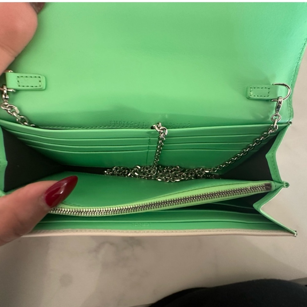 Fendi; FF Diamonds Continental With Removable Chain; EUC - Picture 8 of 13